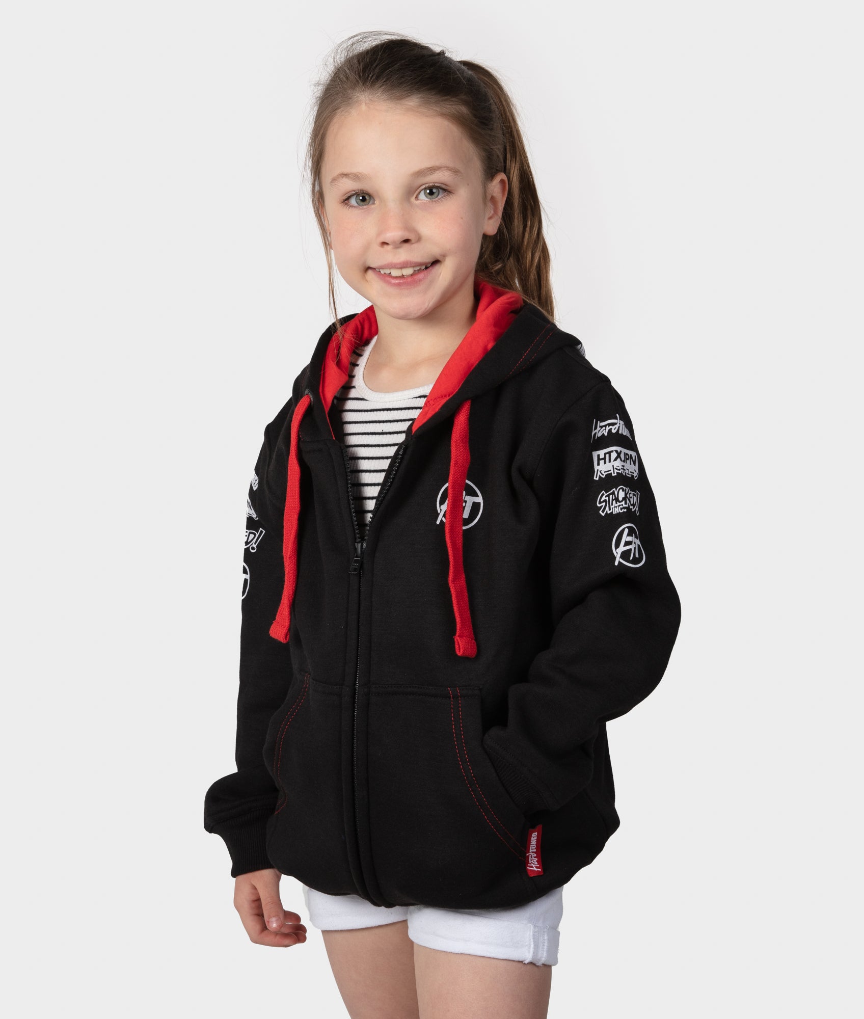 Kids Toyota Supra Children JDM Drift Race Pullover Hoodie